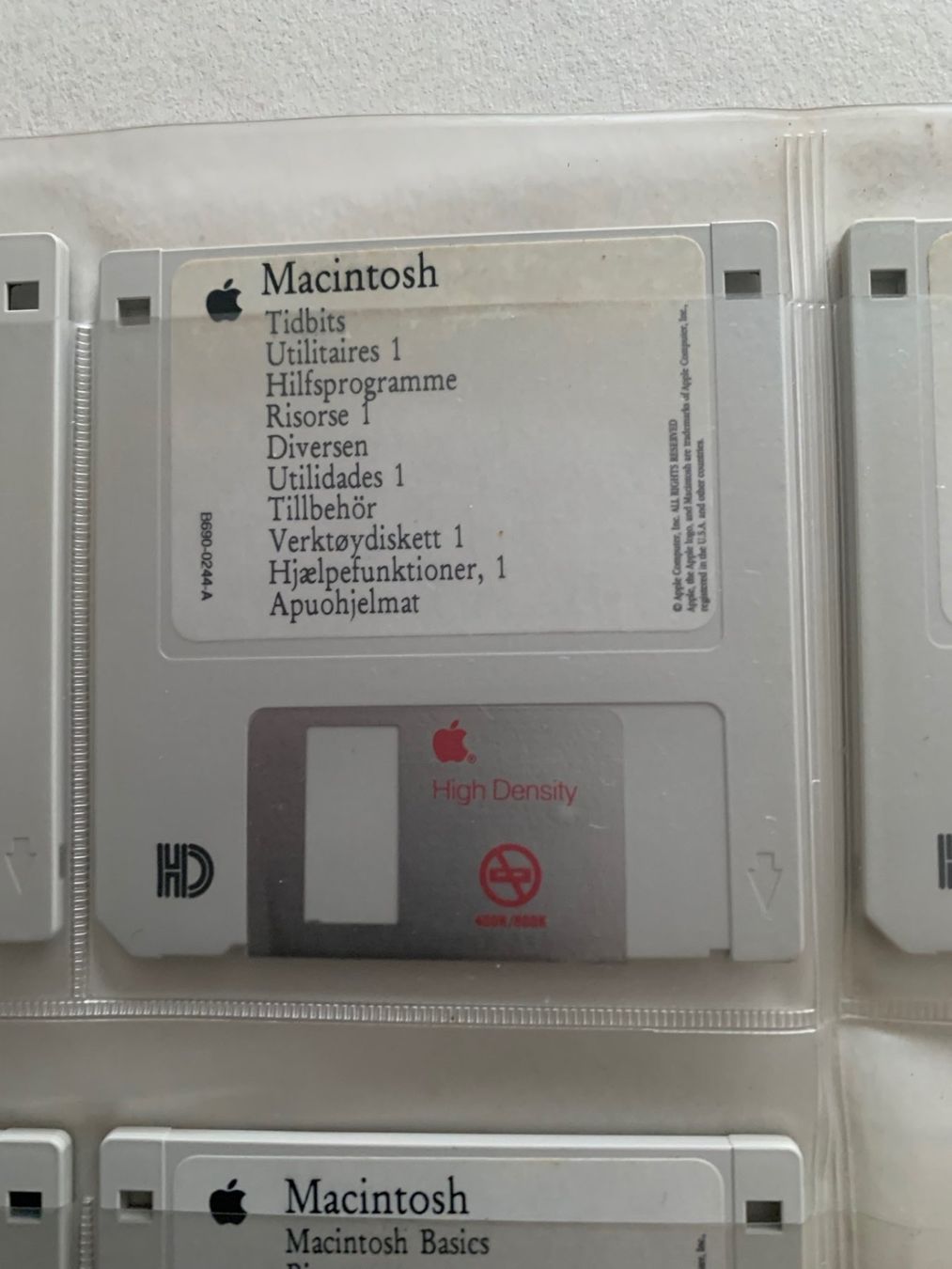 PCs: Macintosh LC III Disketten, verschiedene Versionen, top! – D'occasion à Emmen par newdeal1970 4