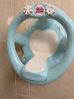 Seggiolino da bagno OK Baby azzurro con termometro 