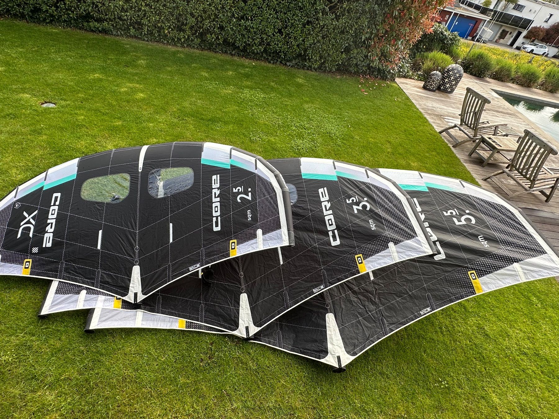 Core Surf: Core Wing Set XC 2.4-5.5m - neuwertig, auch einzeln – Usato da Herrliberg venduto da ttofucook 1