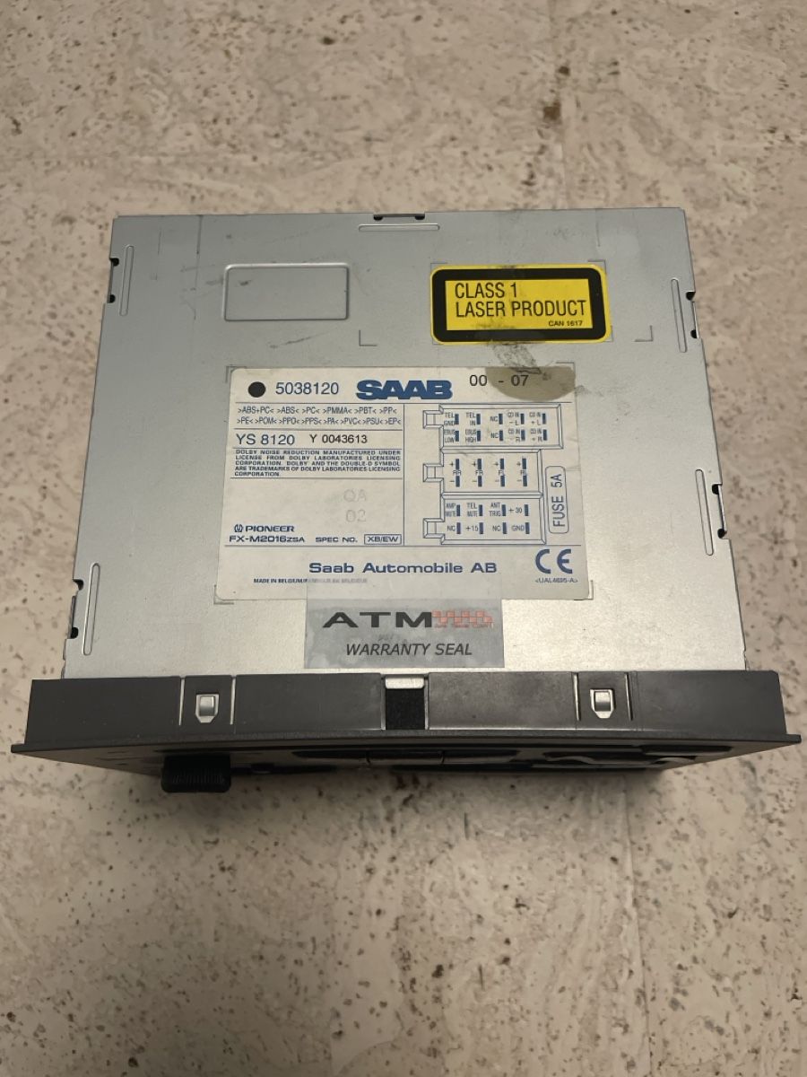 Radios: Saab 9-5 Radio – Gebraucht aus Hinterkappelen von nic_yw8f 1