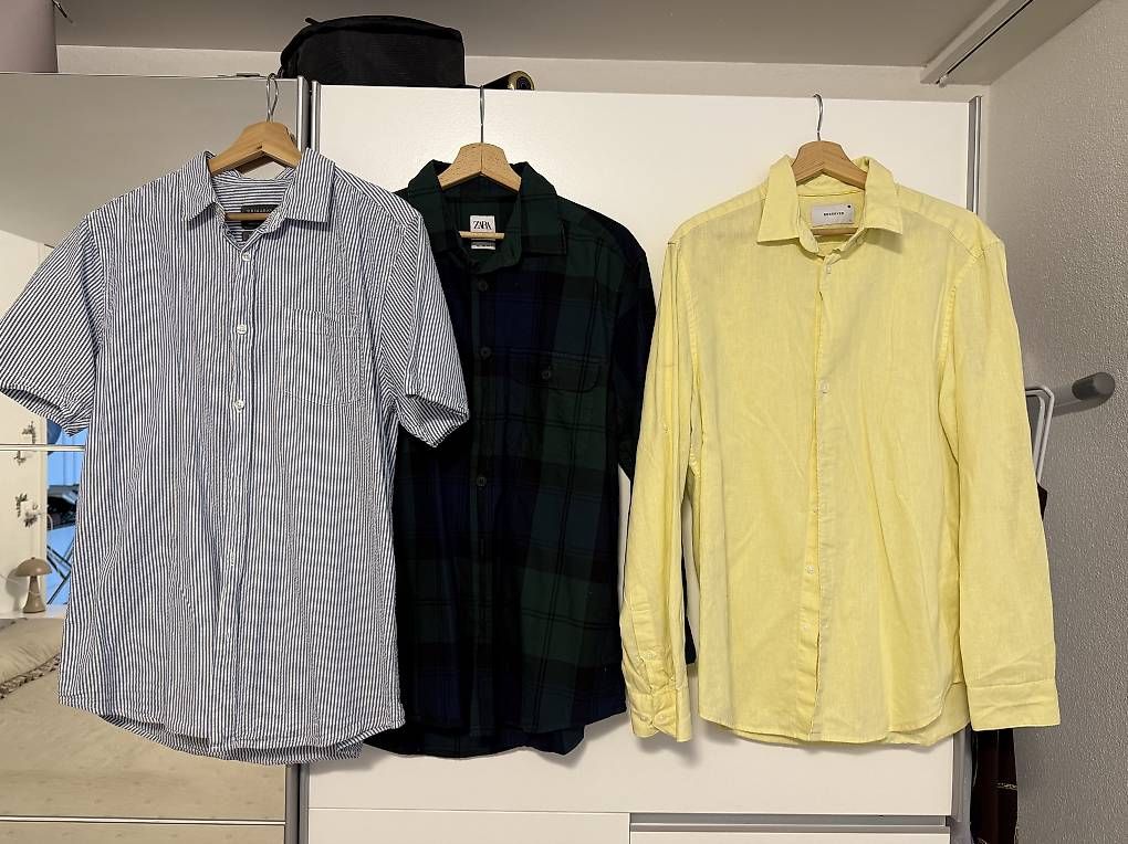 Chemises: 3x Herren Hemd L – D'occasion à Wetzikon ZH par Em_Sa