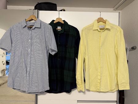 3x Herren Hemd L