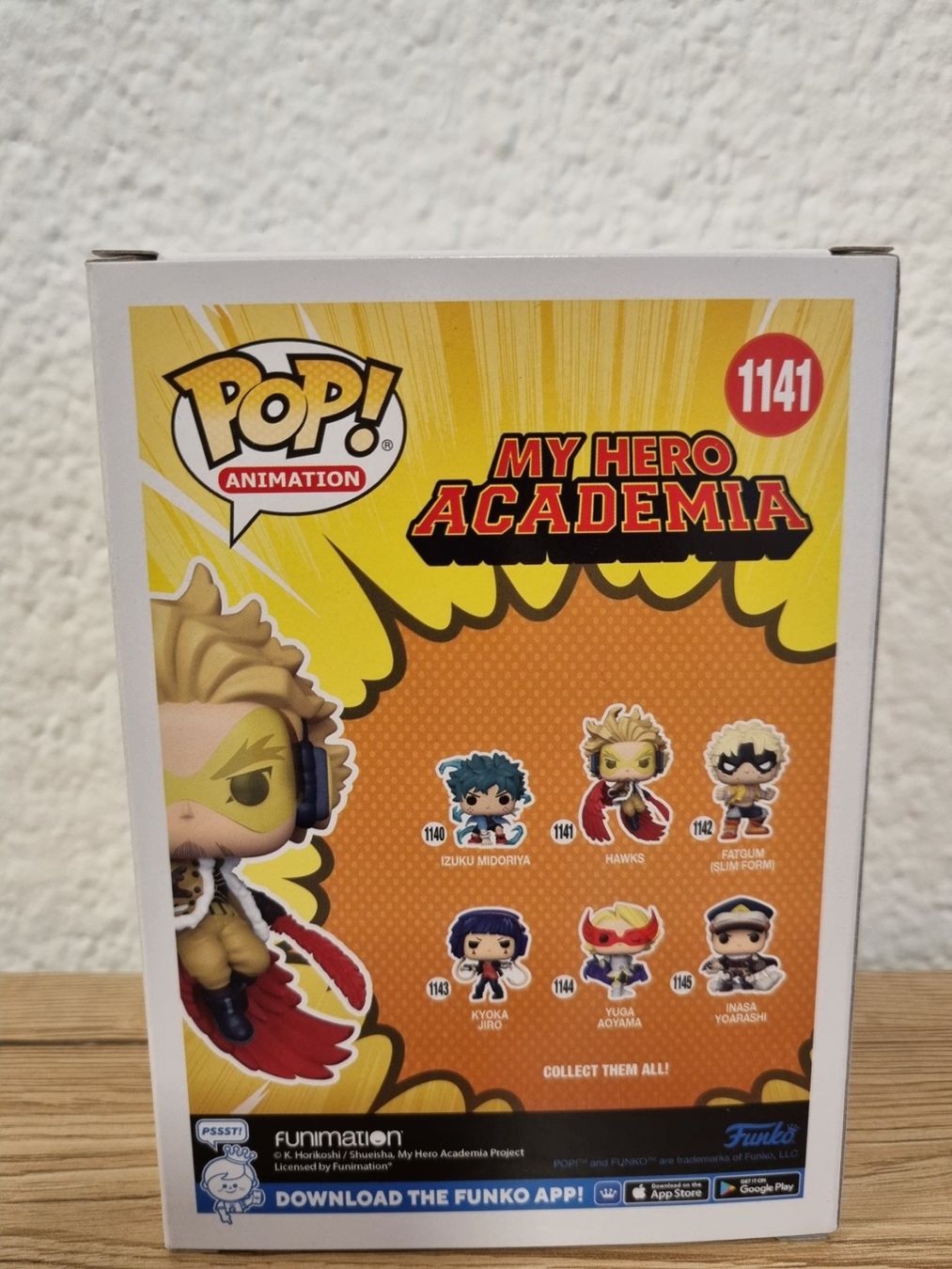 Funko Statuette: Funko Pop My Hero Academia #1141 - Hawks – Nuovo e nell'imballaggio originale da Oberdorf NW venduto da CollectingWorld 3