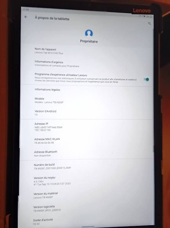Tablet PC: Tablette lenovo 10pouces – Usato da Châtel-St-Denis venduto da Rmi99 1