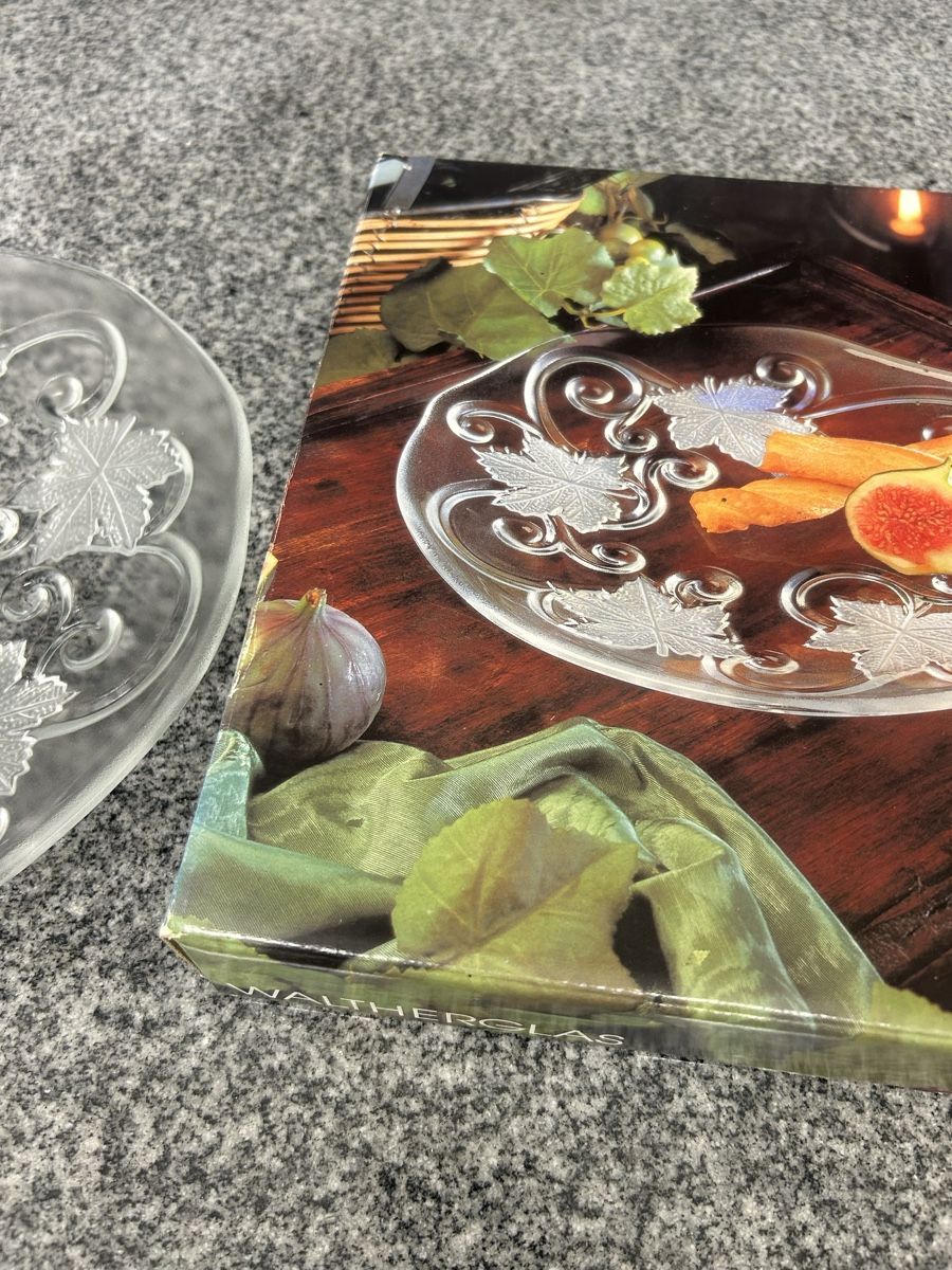 Piatti: Original Walther Glas Teller – Nuovo e nell'imballaggio originale da Bern venduto da jiny10 3
