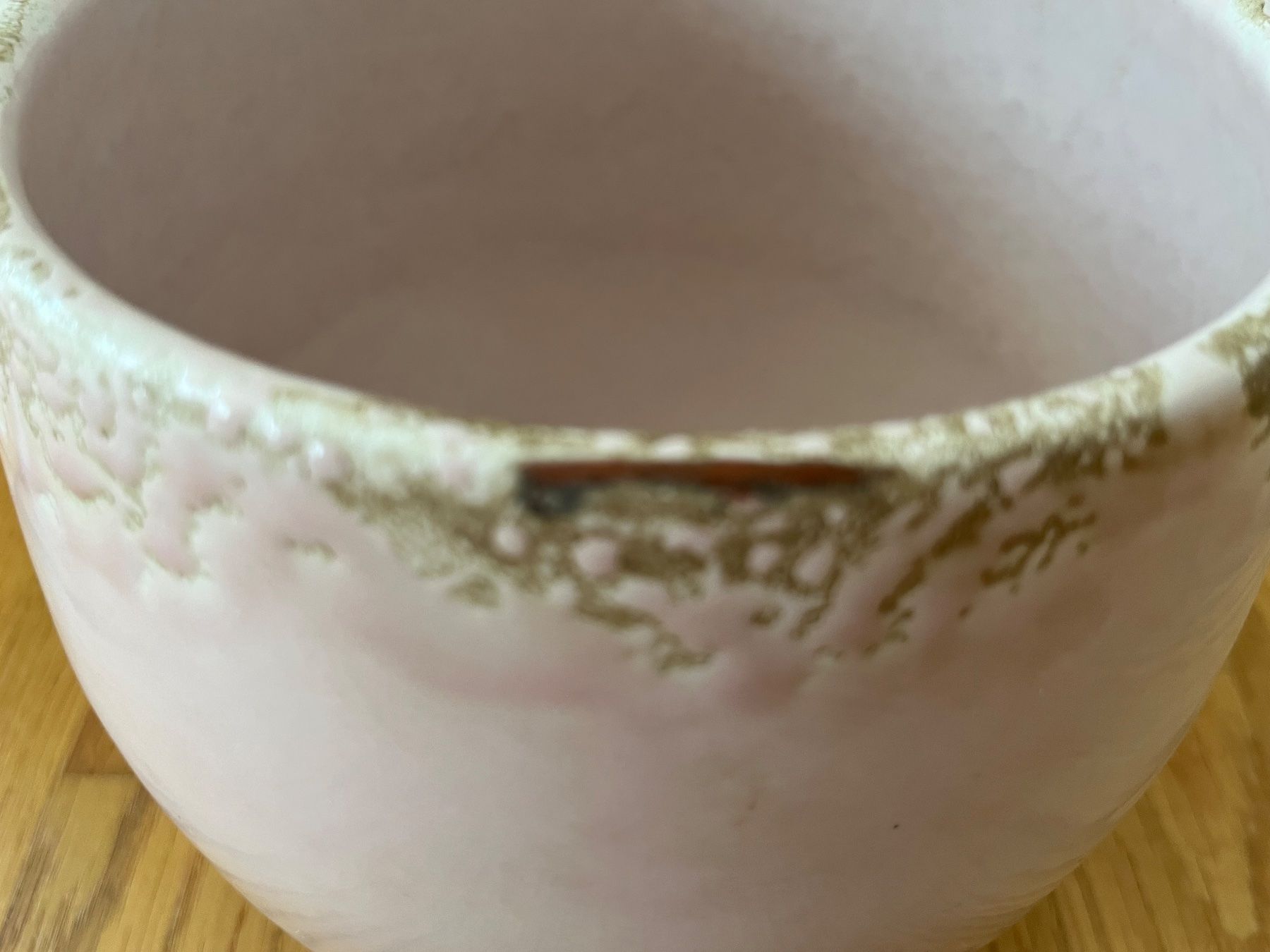 Vasi per fiori: Set Cachepot Übertopf Keramik rosé – Usato da Allschwil venduto da millefiori3 4