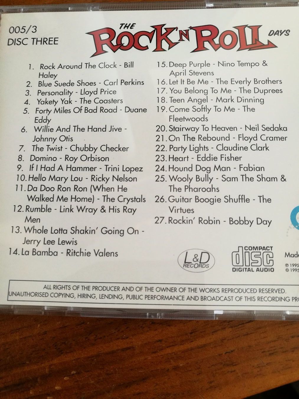 CDs: Rock’N Roll 7 CDs – Neu (gemäss Beschreibung) aus Horn von sonjamenzi 3