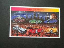Tanzania 2001 ODYSSEY JAGUAR VW ROADSTEr  ** Luxus (D543)