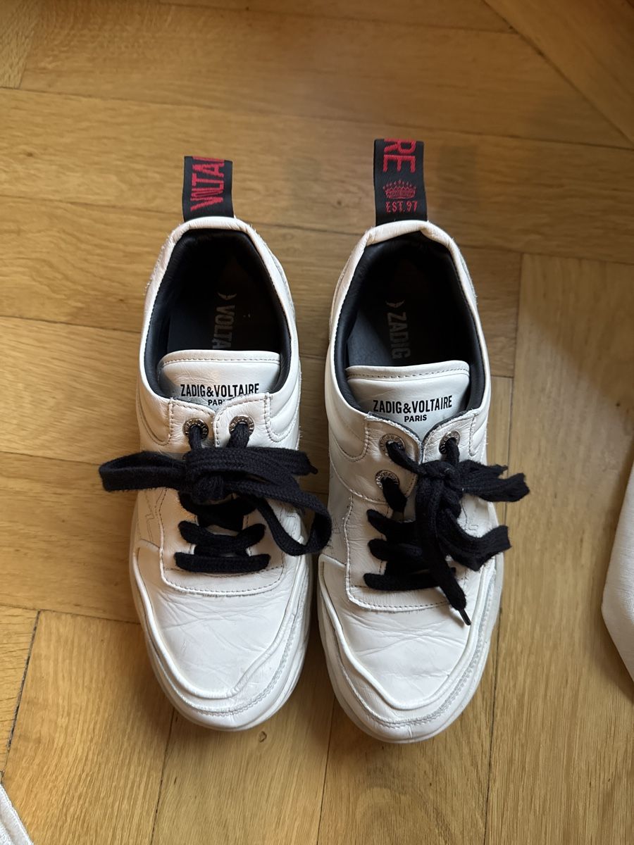 Zadig & Voltaire Scarpe da donna: Baskets ZADIG&VOLTAIRE en CUIR – Usato da La Tour-de-Peilz venduto da noemieventeonline 1