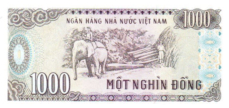 Banconote: Banknote - Vietnam 1000 Dong 1988 – Nuovo (secondo la descrizione) da Volketswil venduto da Stones 1
