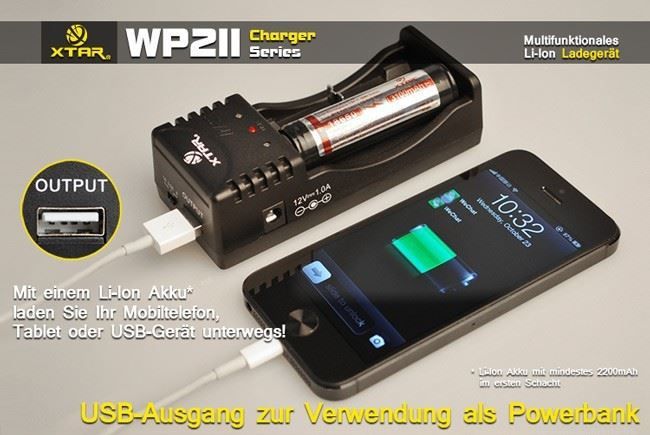 Batterie, Caricabatterie & Alimentatori: Ladegerät XTAR WP2 II – Nuovo e nell'imballaggio originale da Wildberg venduto da Adler77 4