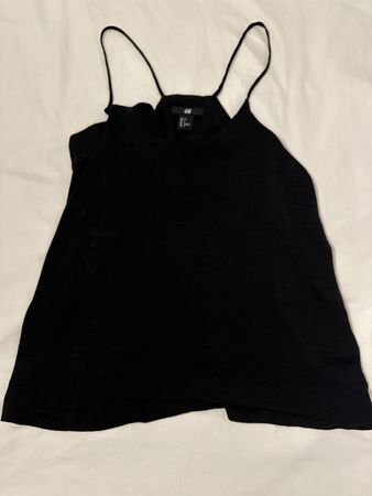 Schwarzes Top Gr. 34 - elegant & Sommerlich