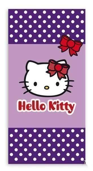 Teli da bagno: HELLO KITTY BADETUCH POLKA DOTS – Nuovo (secondo la descrizione) da Ennetbürgen venduto da open24shop