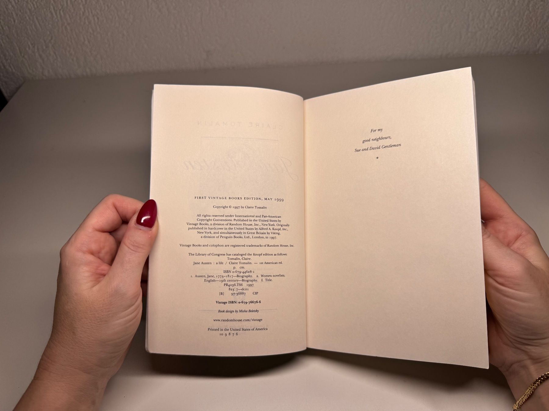 Libri: NOVEL: Jane Austen, Claire Tomalin – Usato da Grosswangen venduto da English_books 4