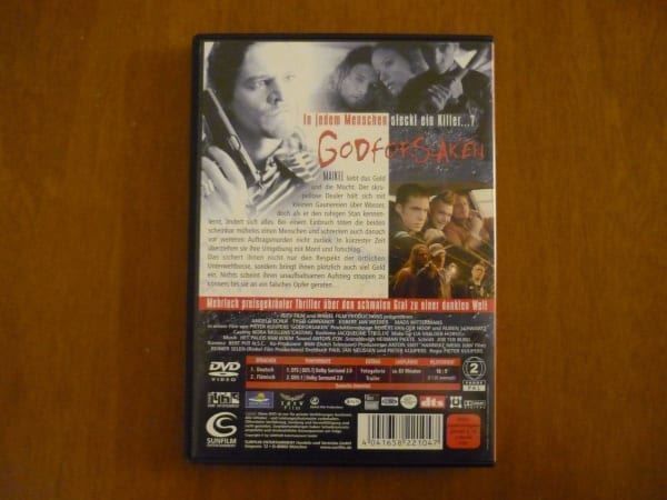 Tutti i DVDs: Godforsaken – Usato da Erstfeld venduto da Mario_boe0 2
