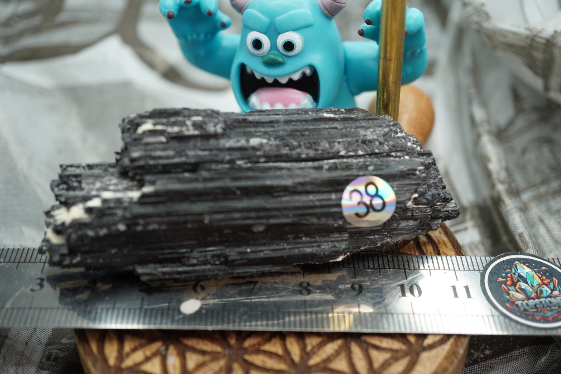 Minéraux & Lithothérapie: Turmalin Schwarz  Stab      no38 – Neuf avec emballage d'origine à Eschenbach SG par topstone 4