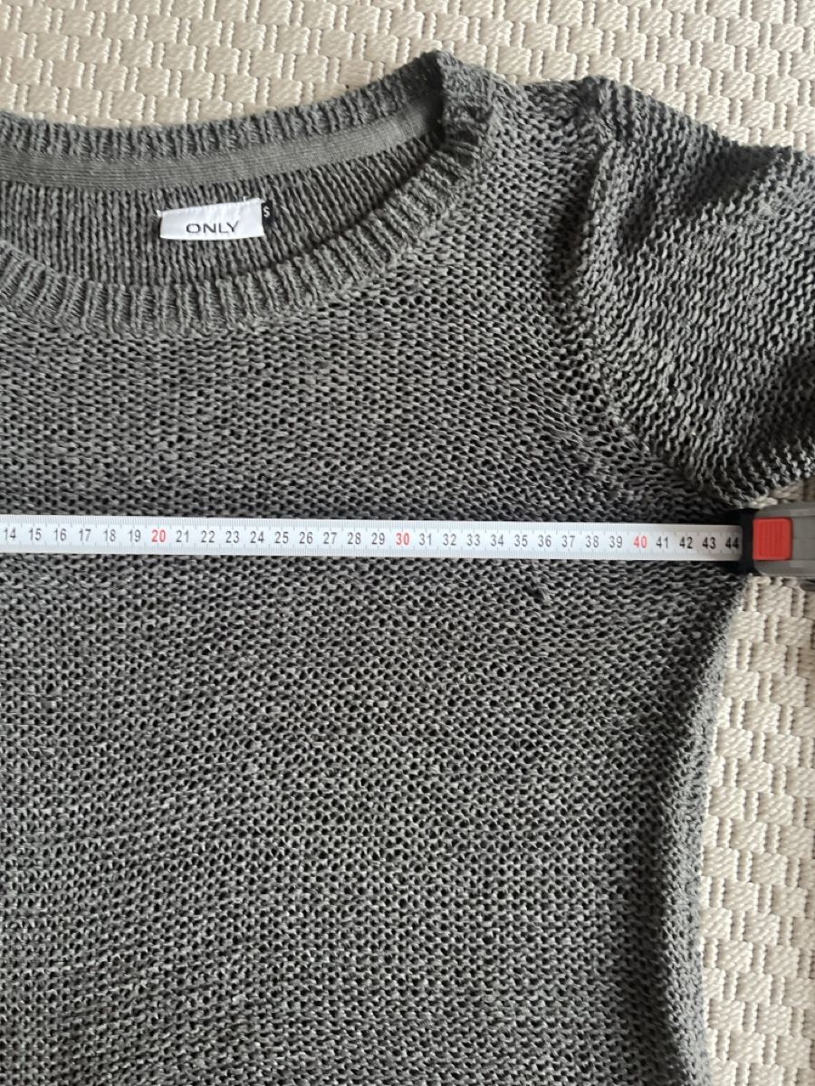 Only Pullover & Sweatshirts: Only Strickpullover, Grau, S – Gebraucht aus Solothurn von Bobesch08 5