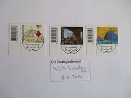 Voll Ort Ersttagsstempel aus 4334 Sisselen AG
