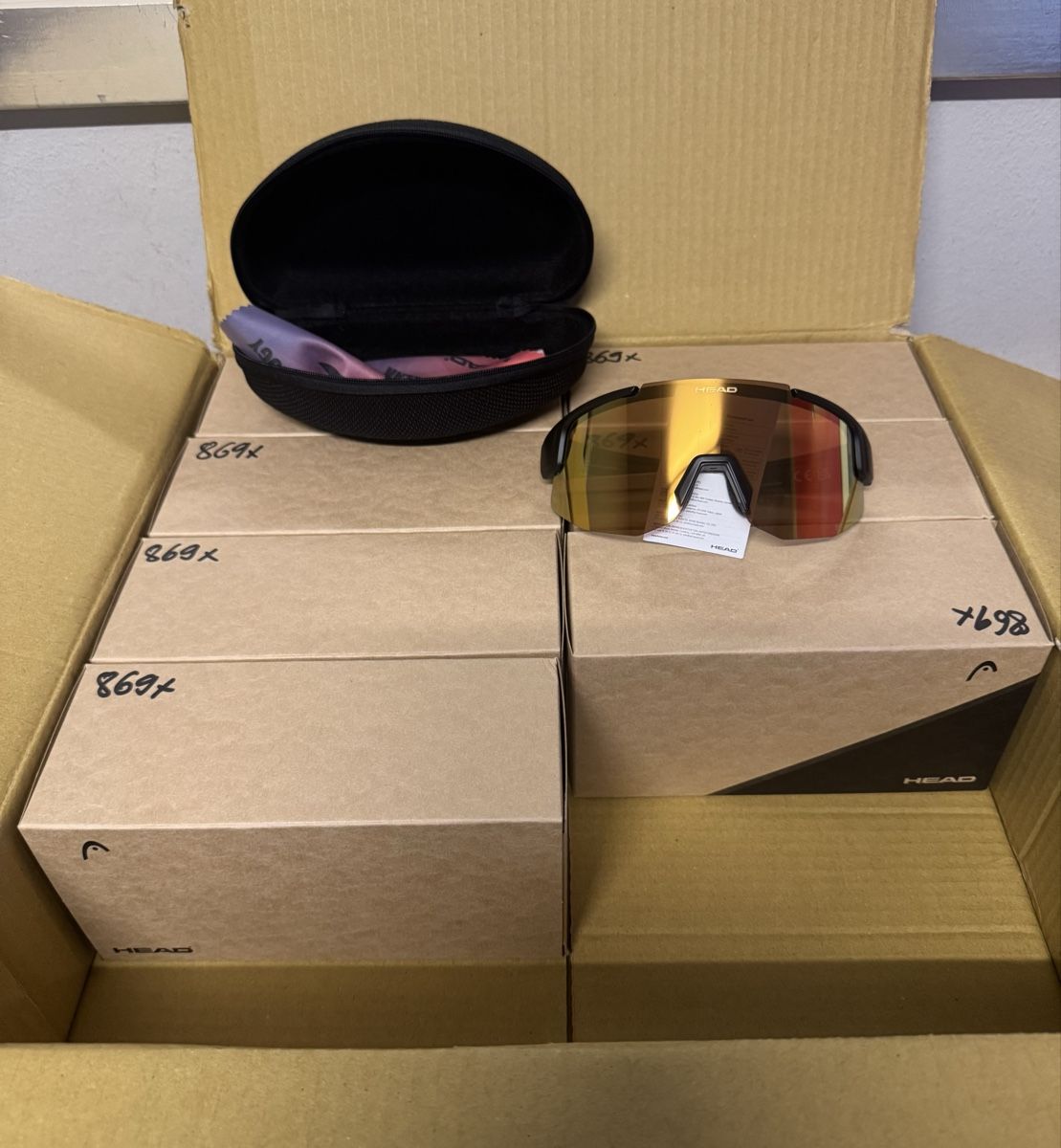 Head Occhiali & Lenti: Sportbrille HEAD Neu 8 stk. – Nuovo (secondo la descrizione) da Schlieren venduto da Freundlich02