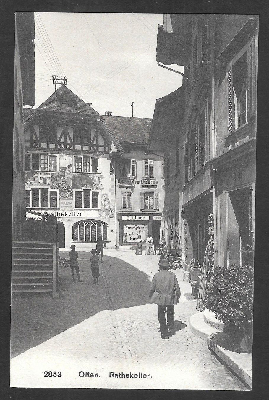 Cartoline postali: Olten Rathskeller – Usato da Olten venduto da clotaldi