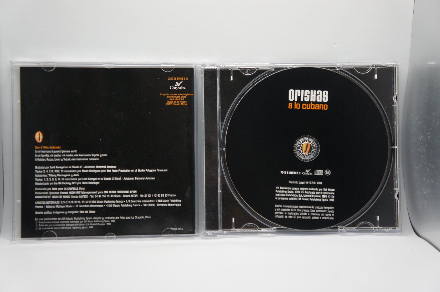 CDs: CD Orishas - A Lo Cubano – Gebraucht aus Ernetschwil von luisvonerni 2