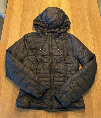 H&M Steppjacke Gr. 38 Schwarz