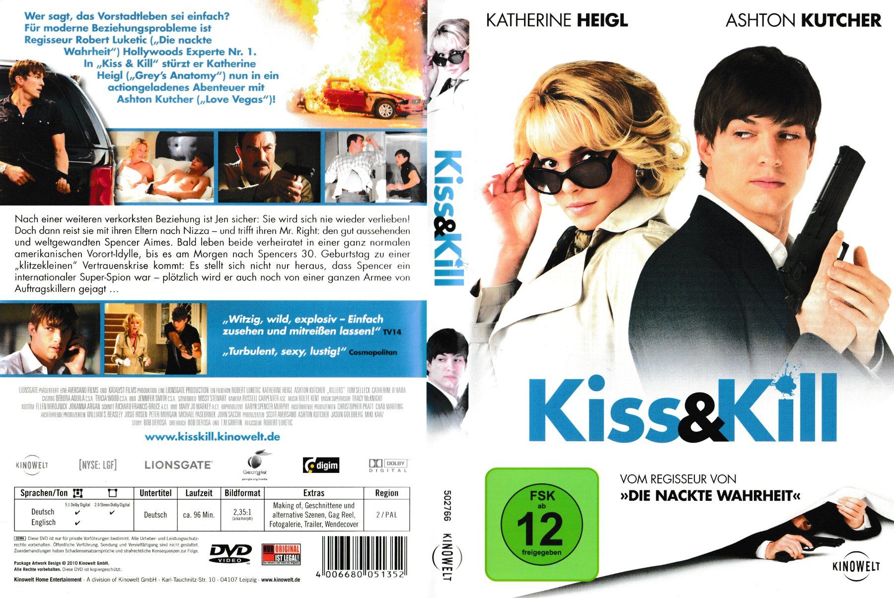 Tutti i DVDs: DVD - Kiss & Kill – Usato da Langnau am Albis venduto da MediaRescuerKeLoX