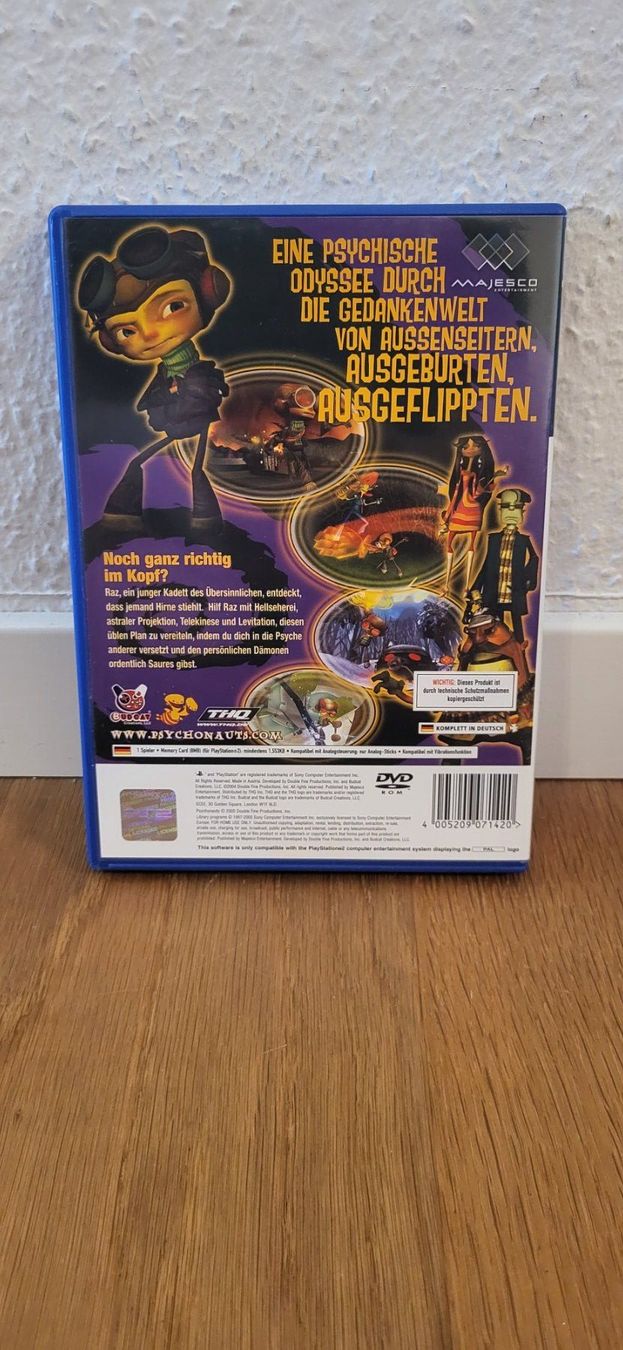 Sony Giochi: PS 2 - Psychonauts – Usato da Münsingen venduto da DigitaleSpielecke 1