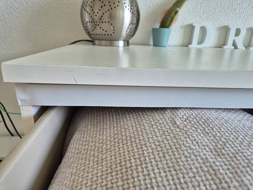 Cassettiere: MALM Kommode mit 6 Schubladen, weiß, 160x78 cm – Usato da Luzern venduto da pia_sdd8 2