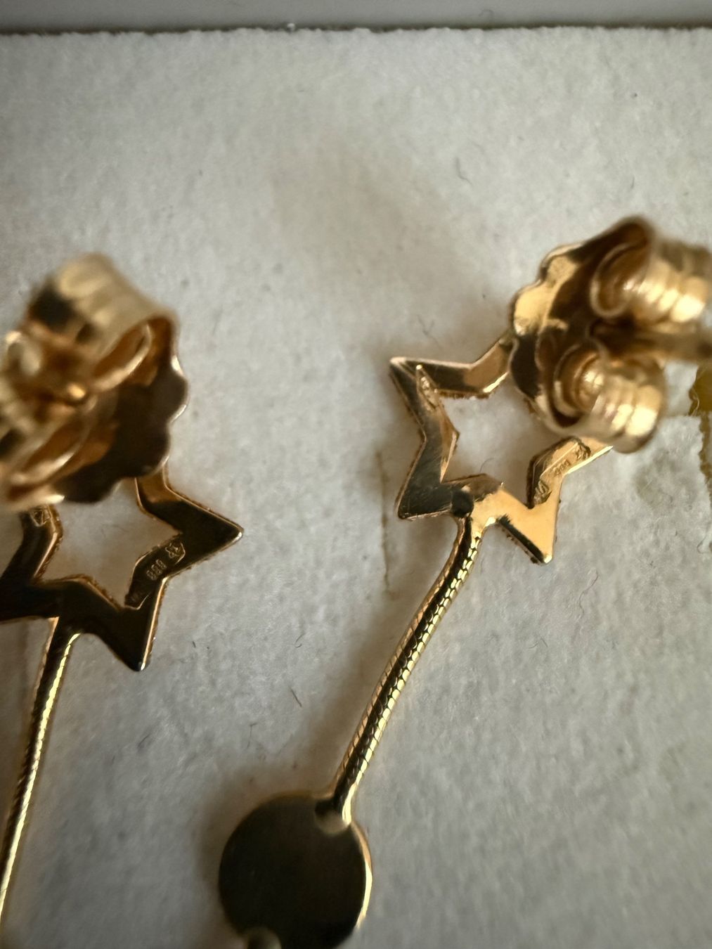 Orecchini pendenti & Orecchini a lobo: Gold Ohrstecker 750, 18K – Usato da Spiegel b. Bern venduto da Rogger72 3