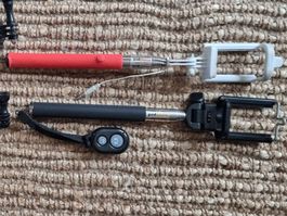 Selfiestick Handyhalterung Fotostick Fotostang GoPro Zubehör