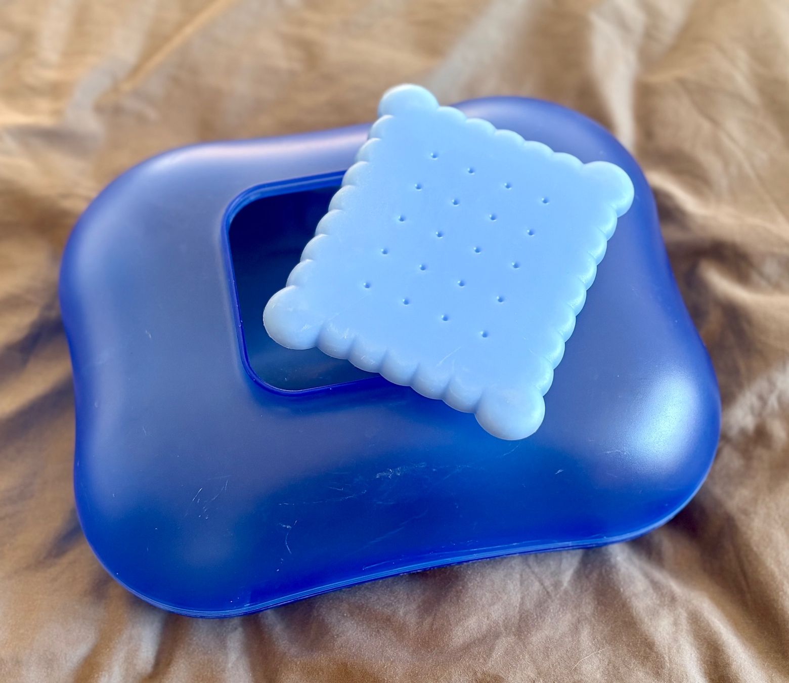Alessi Contenitori & Simili: Alessi Blaue Keksdose Biscuit Mary – Usato da Zollikerberg venduto da Zuversicht2811