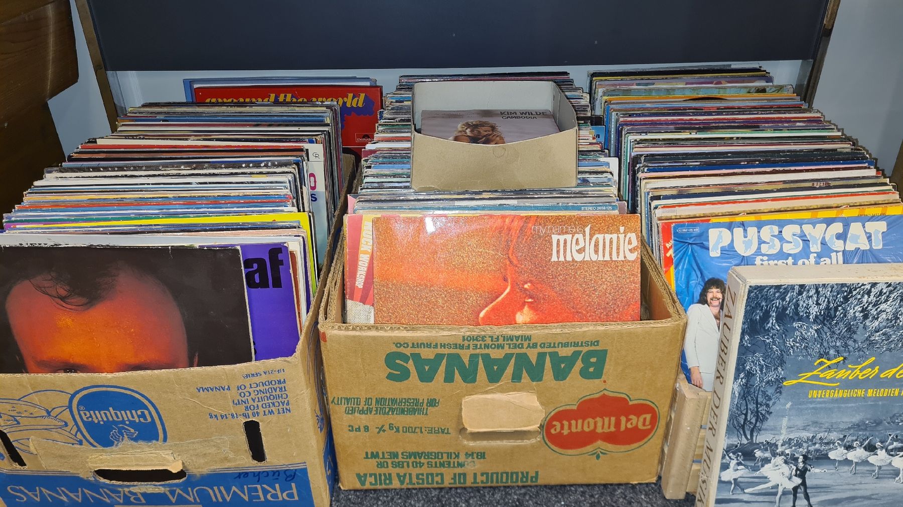 Dischi in vinile: Schallplattensammlung Pop, Rock, Schlager, Sampler, ca. 500x – Usato da Seon venduto da LivEst
