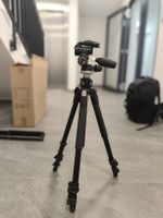 ​Manfrotto 190XPROB + Stativkopf 804RC2 3-Wege-Kopf – Top Zu