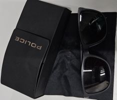 Sonnenbrille POLICE schwarz mit Etui und Tuch, gebraucht