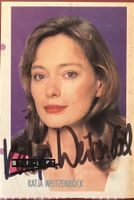 Katja Weitzenböck Autogramm signiert 10x15cm Magazinbild