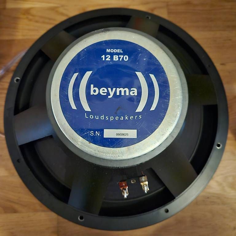 Casse acustiche: 4 Woofer - Beyma 12 B70"- 8 ohm - 30 cm – Usato da Geneve venduto da AlbertFink74