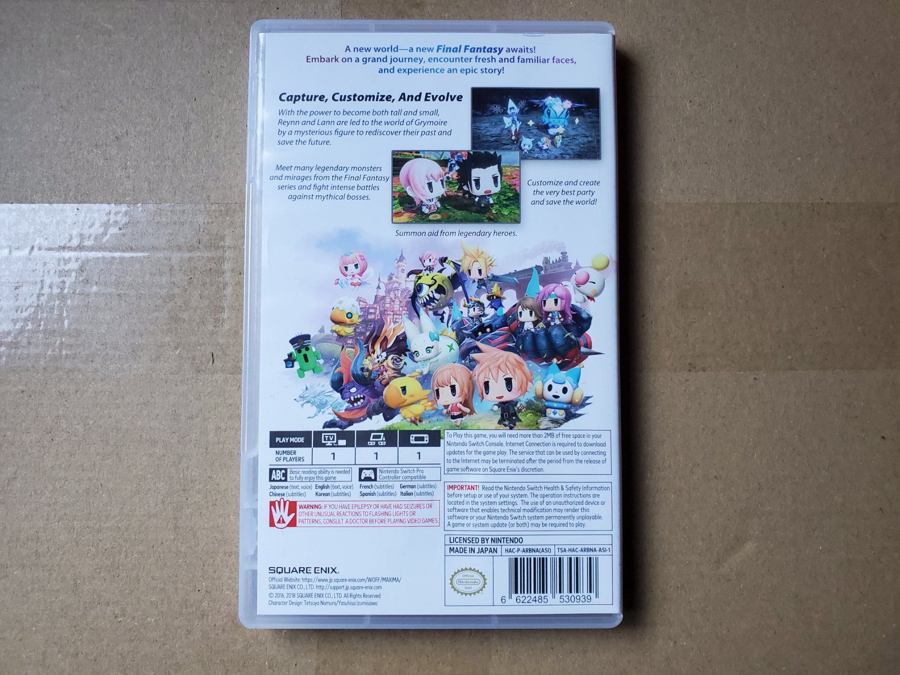 Nintendo Spiele: World of Final Fantasy Maxima - Nintendo Switch – Gebraucht aus Sion von Audrey2780 1