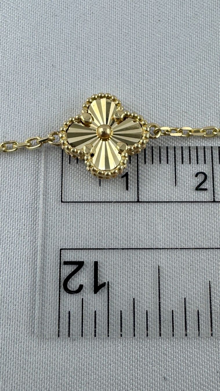 Bracciali & Braccialetti: Armkette in 585 Gold / 14 Karat – Nuovo (secondo la descrizione) da kreuzlingen venduto da fantasy_schmuck 7