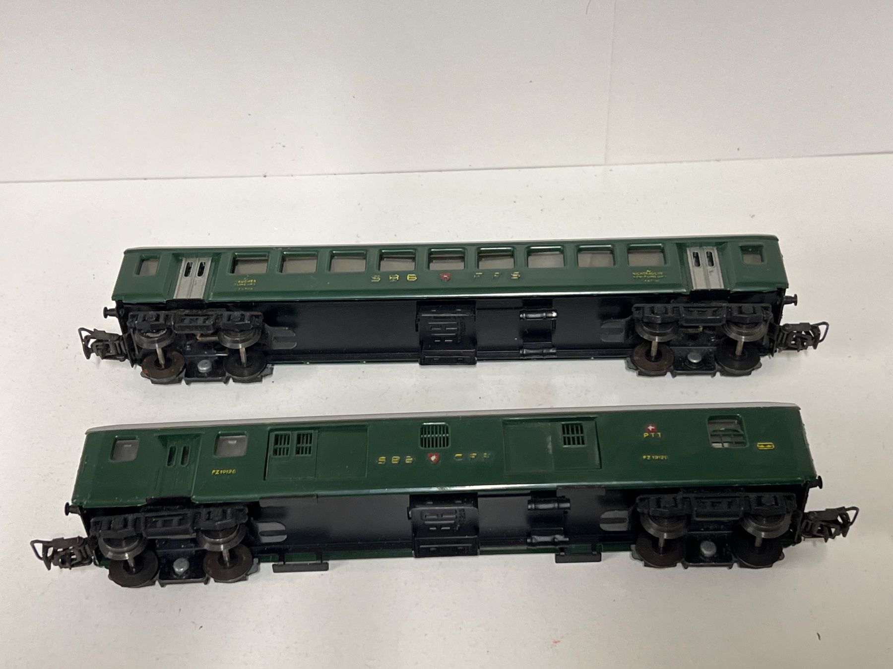 Hag Modellini di ferrovie: HAG H0 SBB 2 Wagen – Usato da Geroldswil venduto da TopTrain54 7