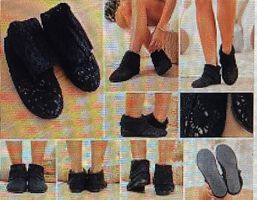 Vends Petites Bottes en crochet pour l'été