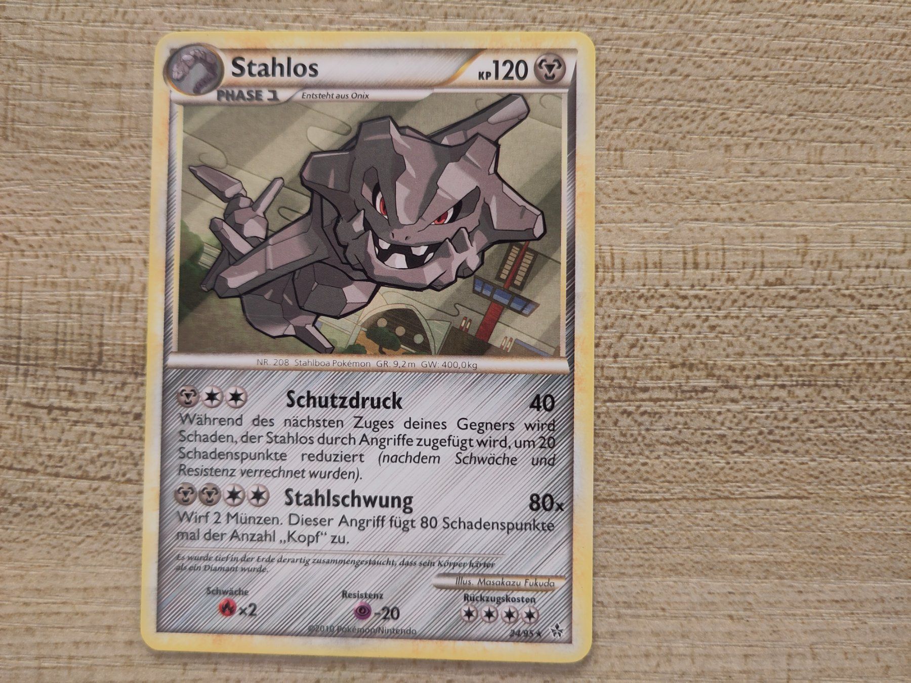 Pokémon Carte collezionabili: Entfeselt Stahlos 24/95 - DE – Usato da Bern venduto da gil_rkx8