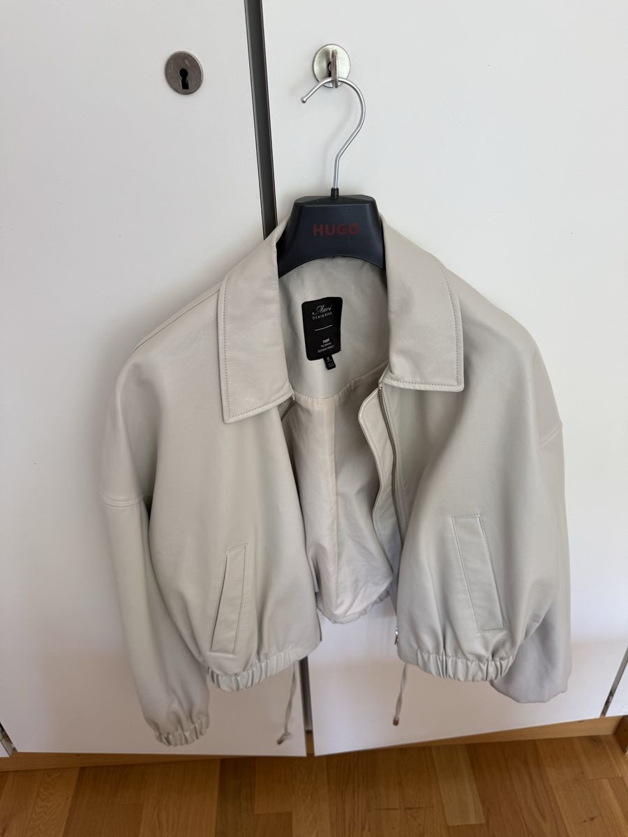 Mavi Vestes: Veste bomber Mavi Denim blanche T. S – D'occasion à Châtelaine par Nilufer777