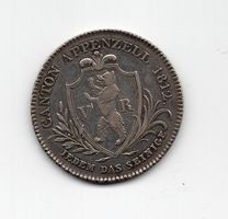 (1697) Appenzell, 2 Franken, 1812, vz