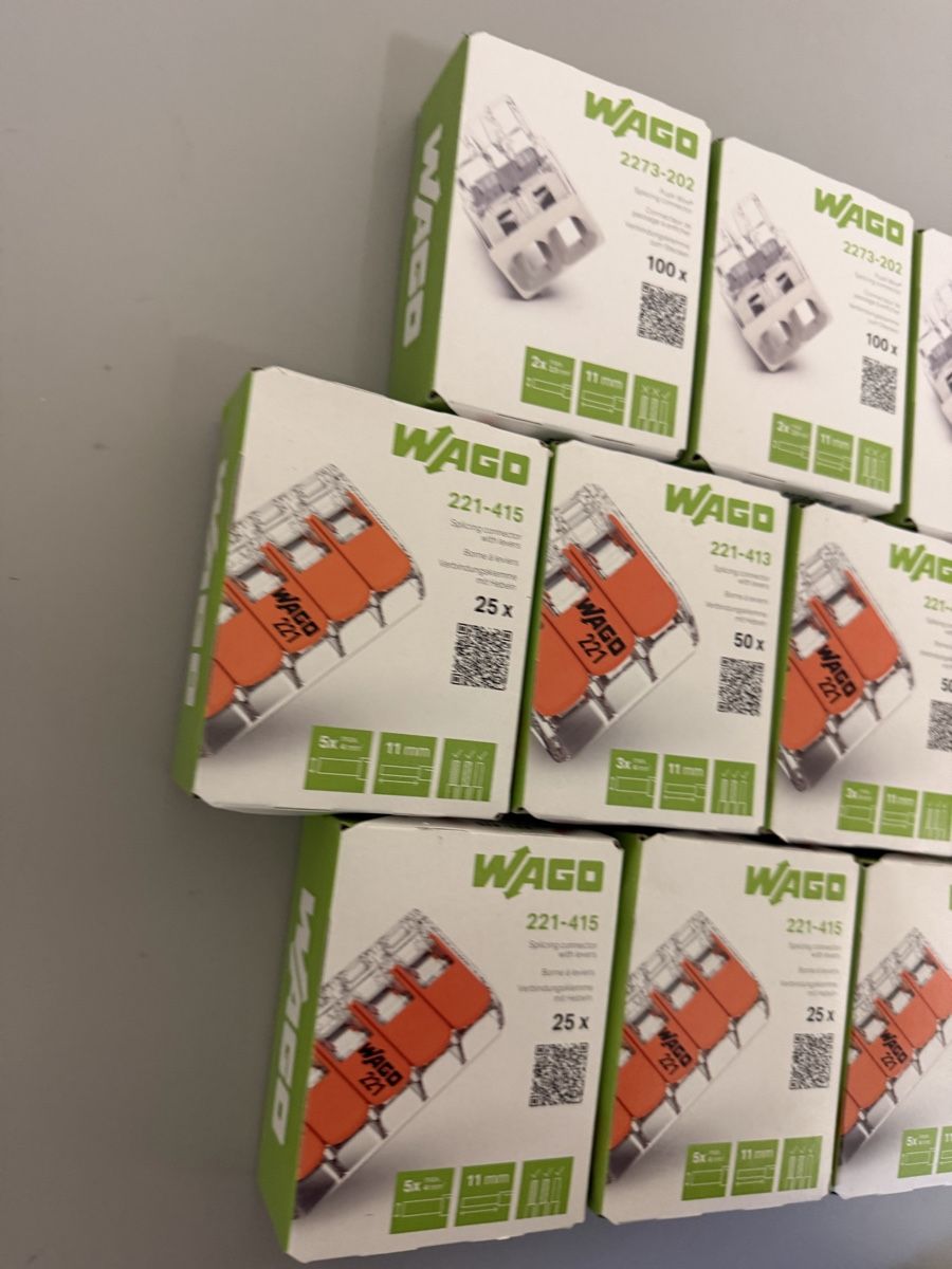 Wago Componenti elettronici: Wago Klemmen Neu,  – Nuovo e nell'imballaggio originale da Zürich venduto da papaplatte 2