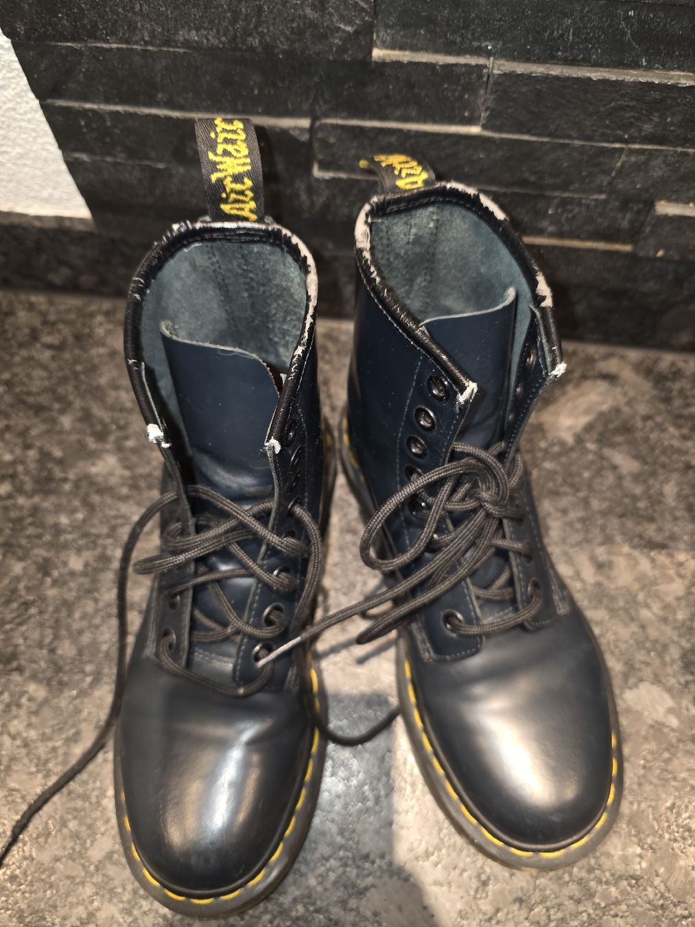 Dr. Martens Chaussures femmes: Dr. Martens Boots, Gr. 37, Dunkelblau – D'occasion à Oberhasli par Pk80 3