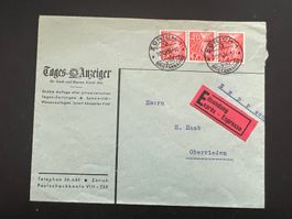 1934 Tages Anzeiger Express Sendung     (G1136)