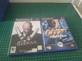Playstation 2 games Hitman Contracts 007 Nightfire
