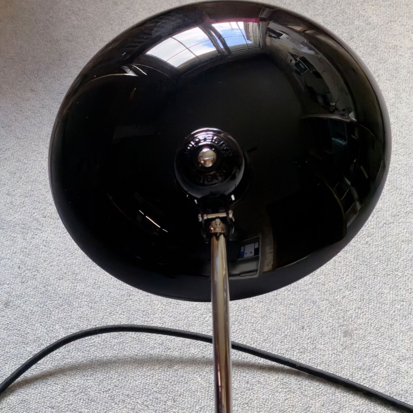 Kaiser Lampen: KAISER idell 6631 Luxus Tischlampe schwarz mit CH Stecker – Gebraucht aus Heimenschwand von rialto1968 1