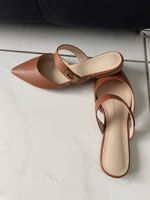 Women’s brown mules - size 37 (ungetragen)